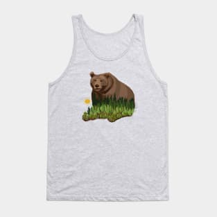 Woods in A Bear Tank Top